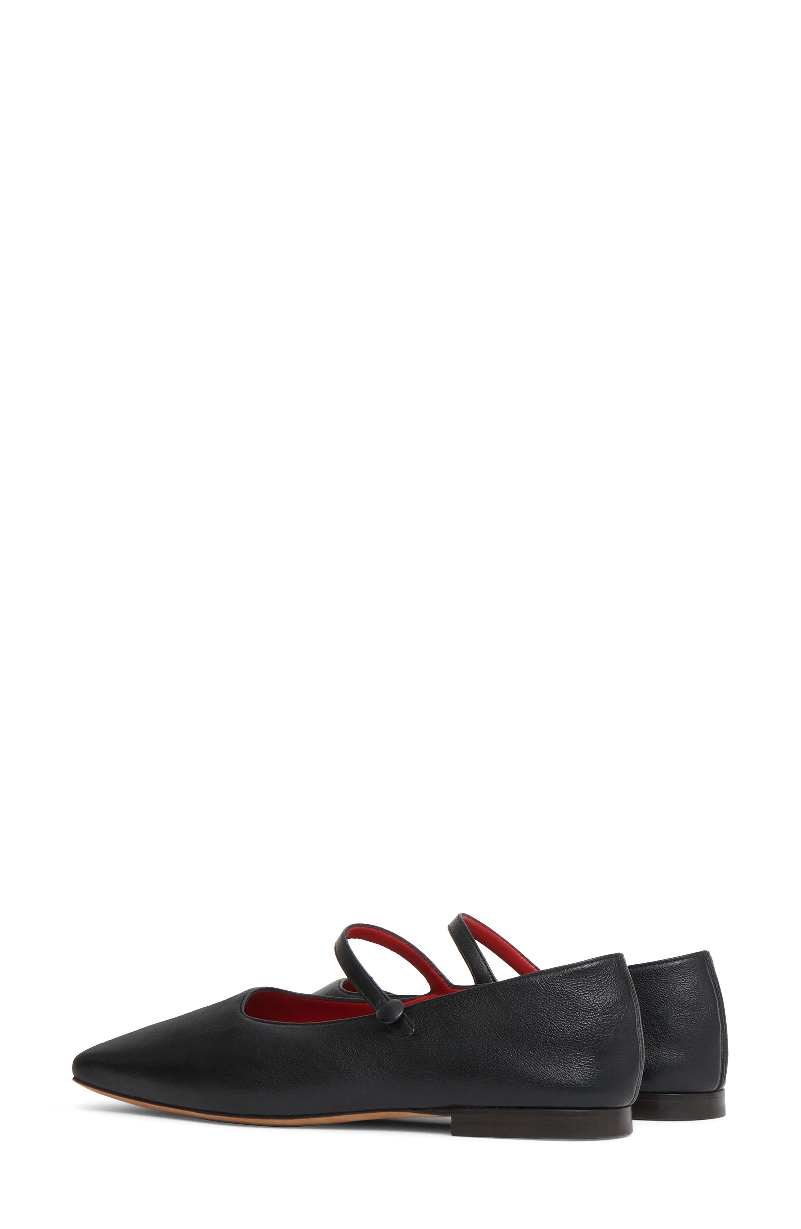 Mansur Gavriel Square Toe Mary Jane Flat in Black at Nordstrom - 2