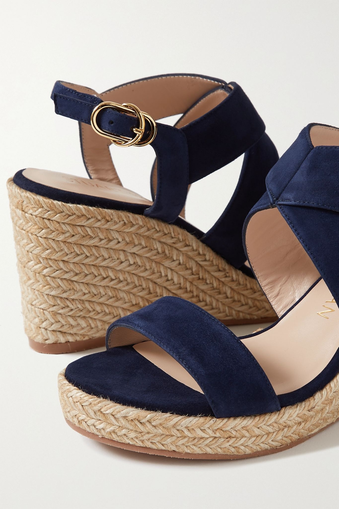 Ellette suede espadrille wedge sandals - 5