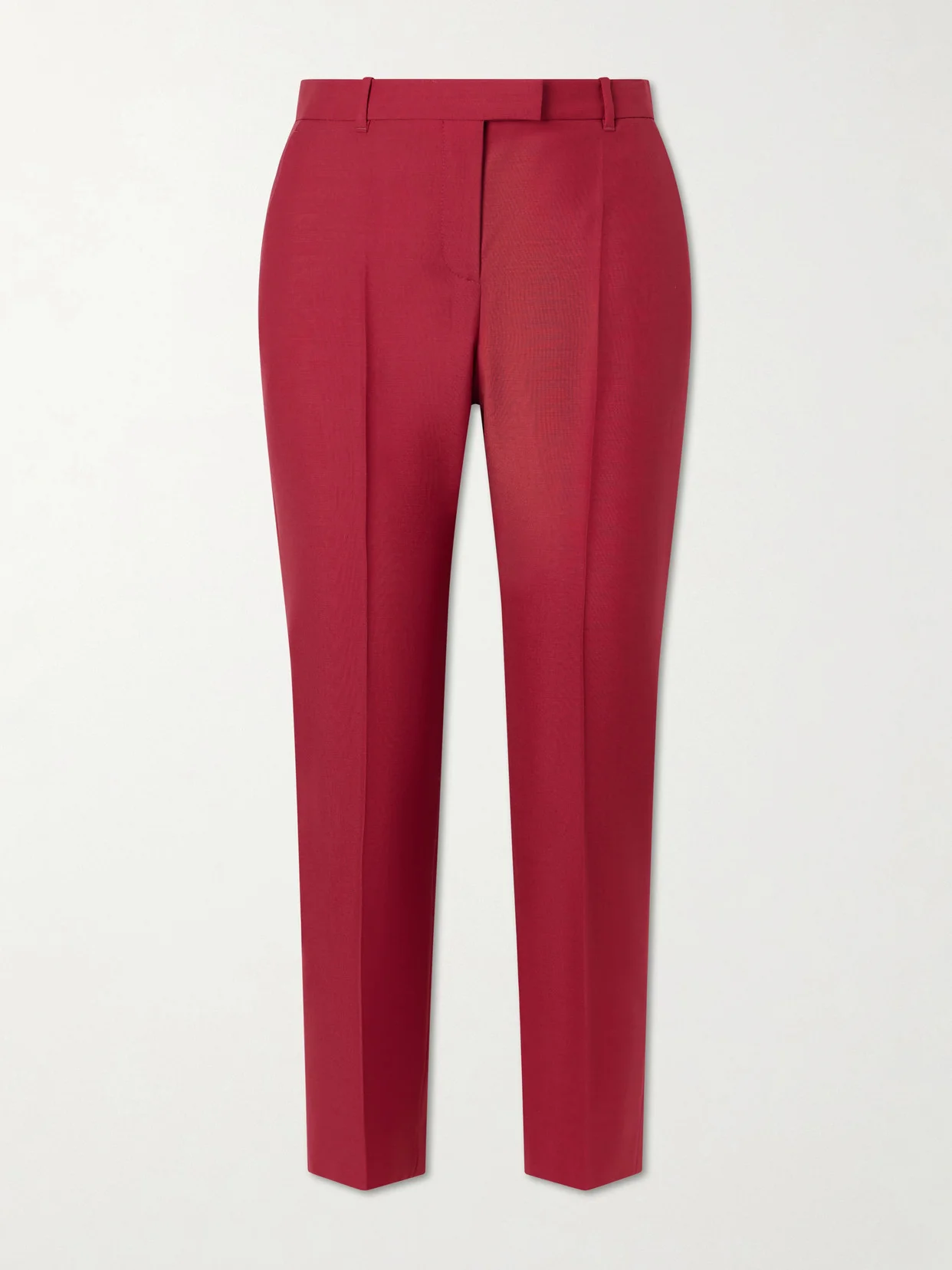 Wool And Mohair-blend Straight-leg Pants - 1