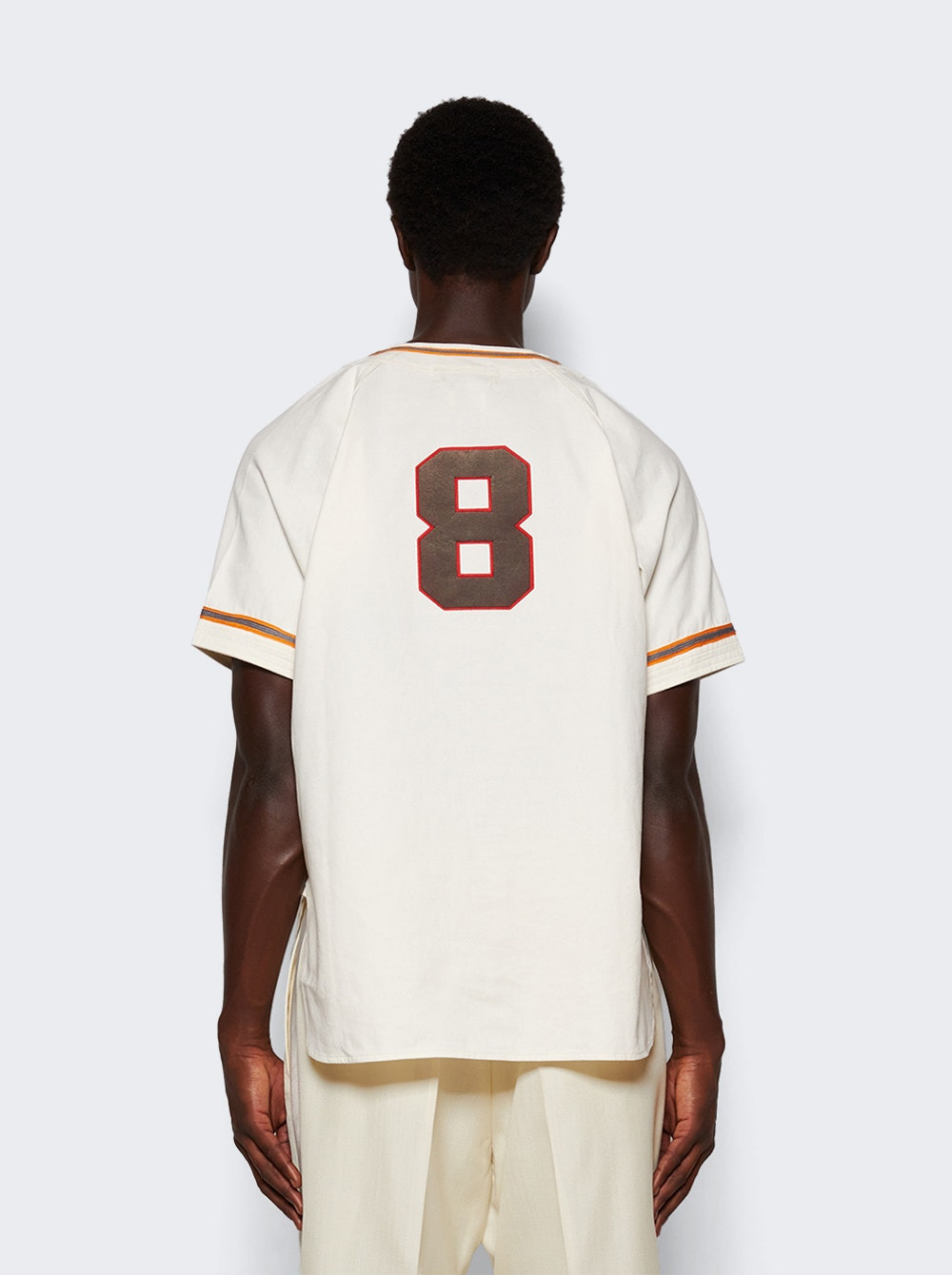 Baseball Shirt White - 5