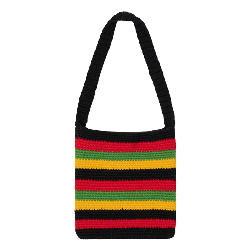 Stüssy (WMNS) Stussy x Denim Tears Messenger Bag 'Multicolor' 334113MULT outlook