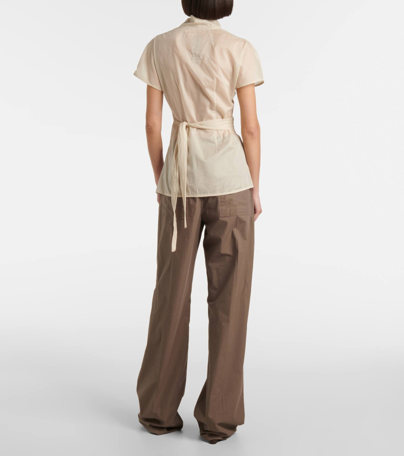 Laura cotton wrap top 3