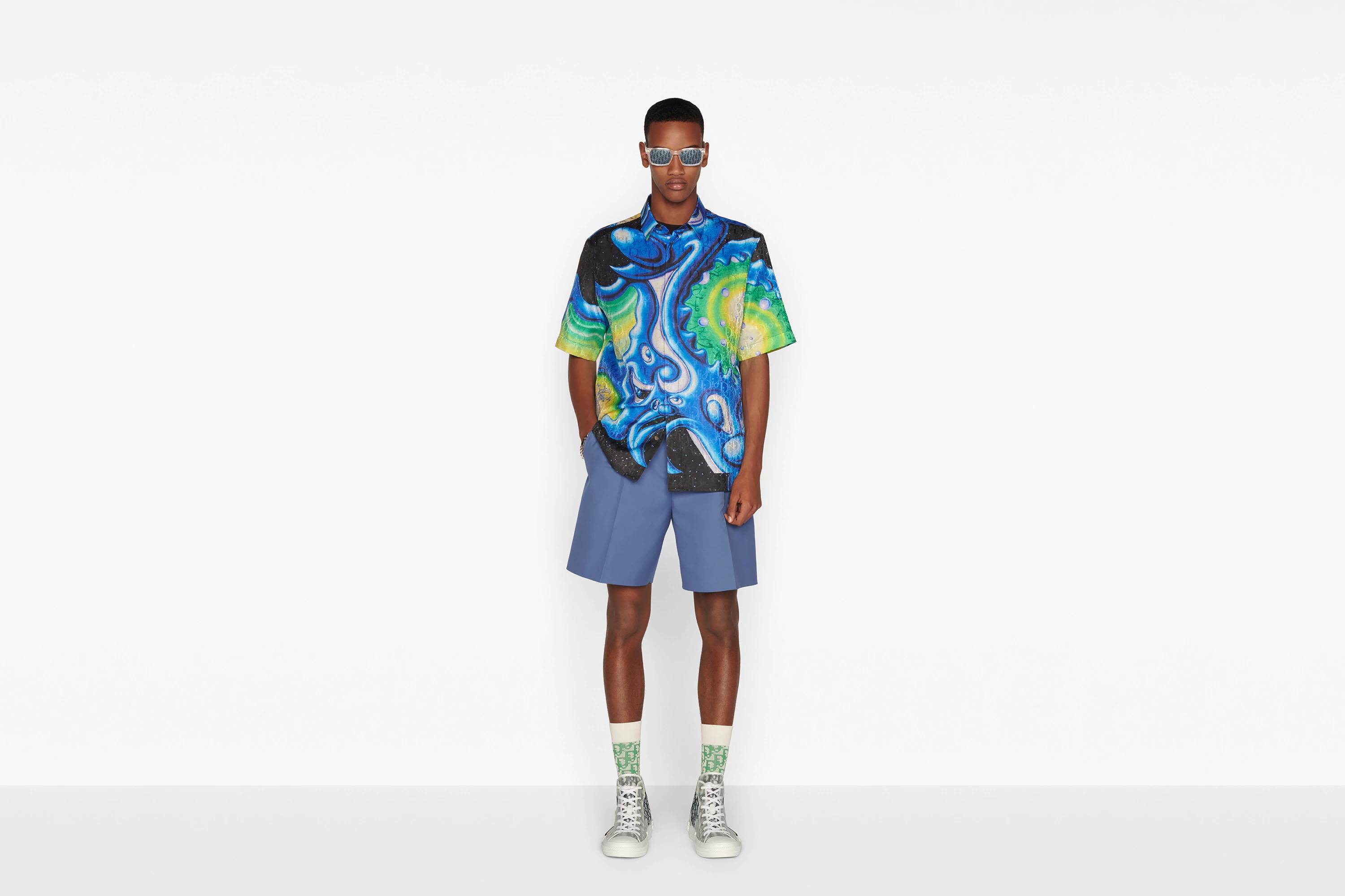 DIOR AND KENNY SCHARF Short-Sleeved Shirt - 5