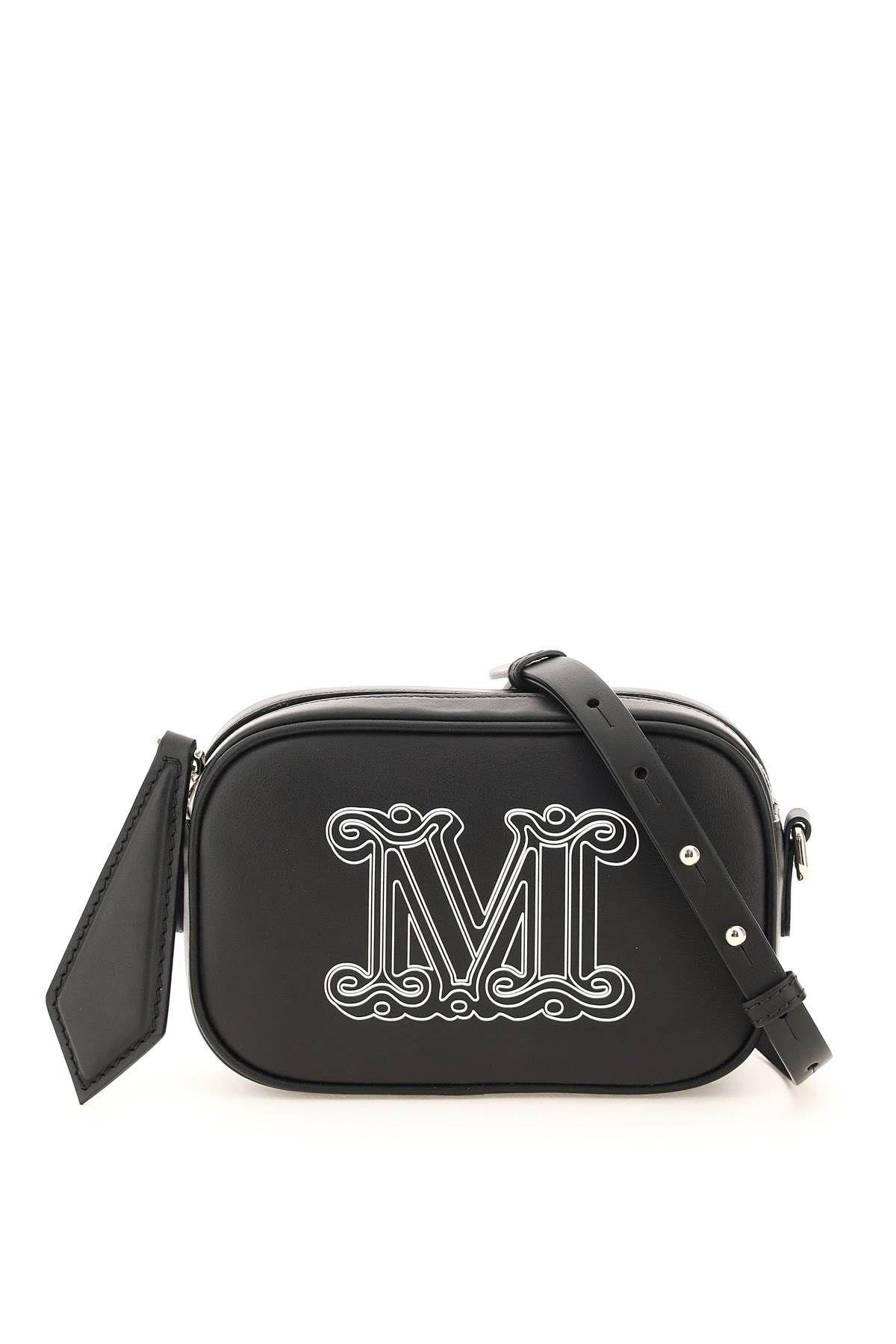 M MONOGRAM LEATHER CROSSBODY BAG - 1