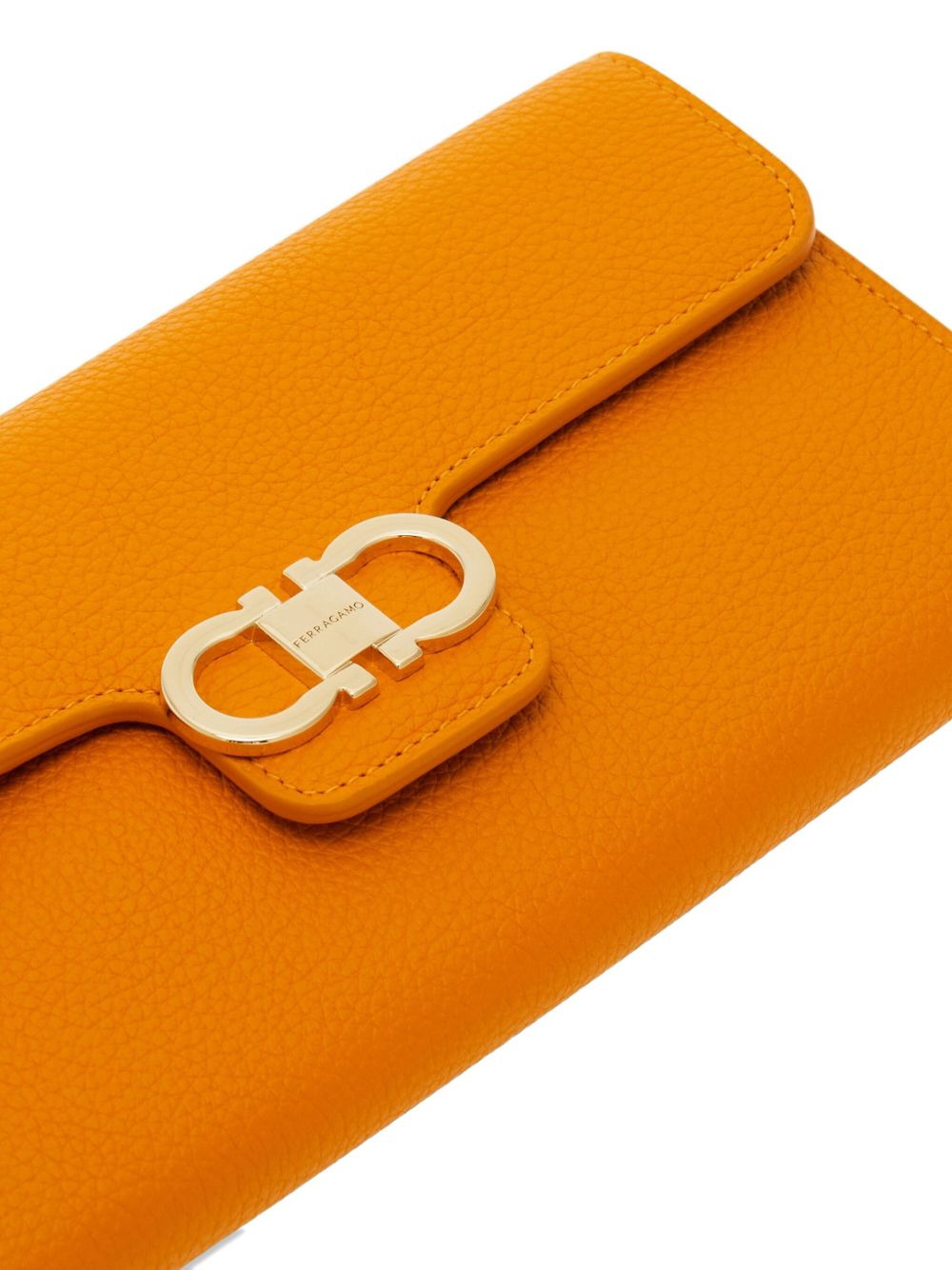 Gancini chain-strap clutch bag - 4