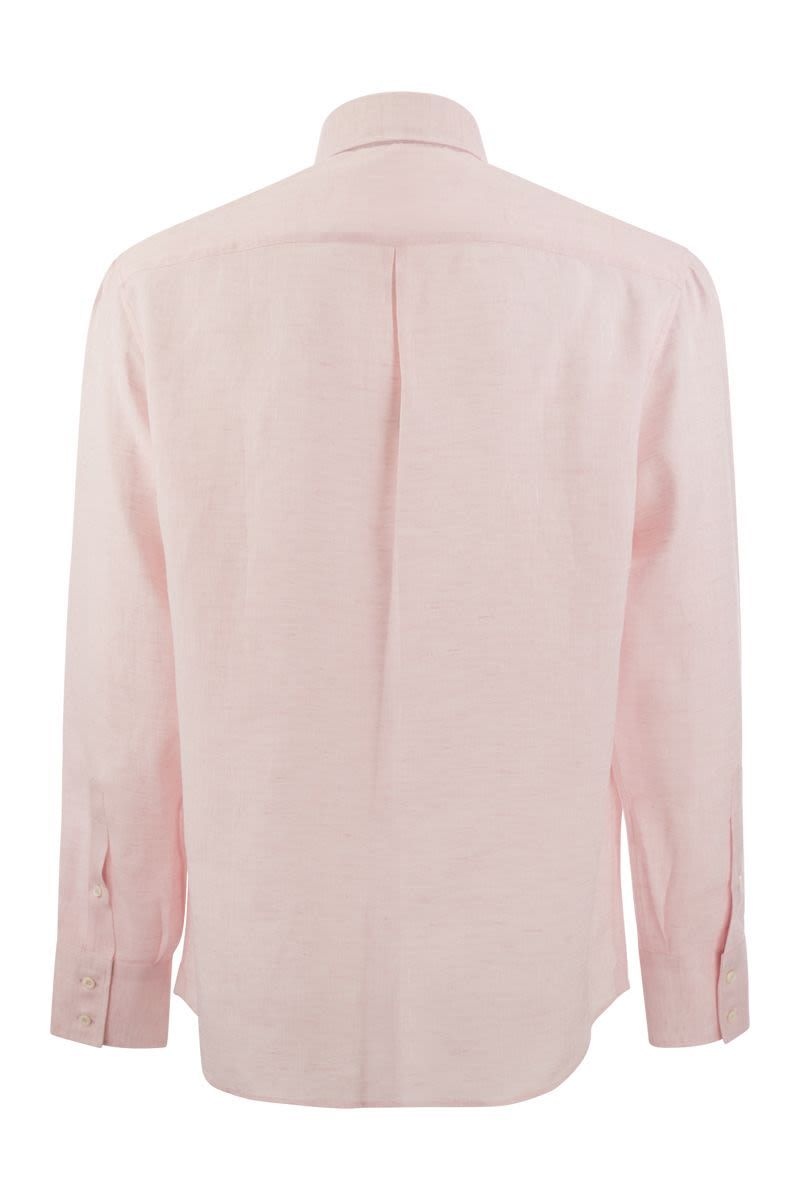 BRUNELLO CUCINELLI Basic fit linen shirt - 2