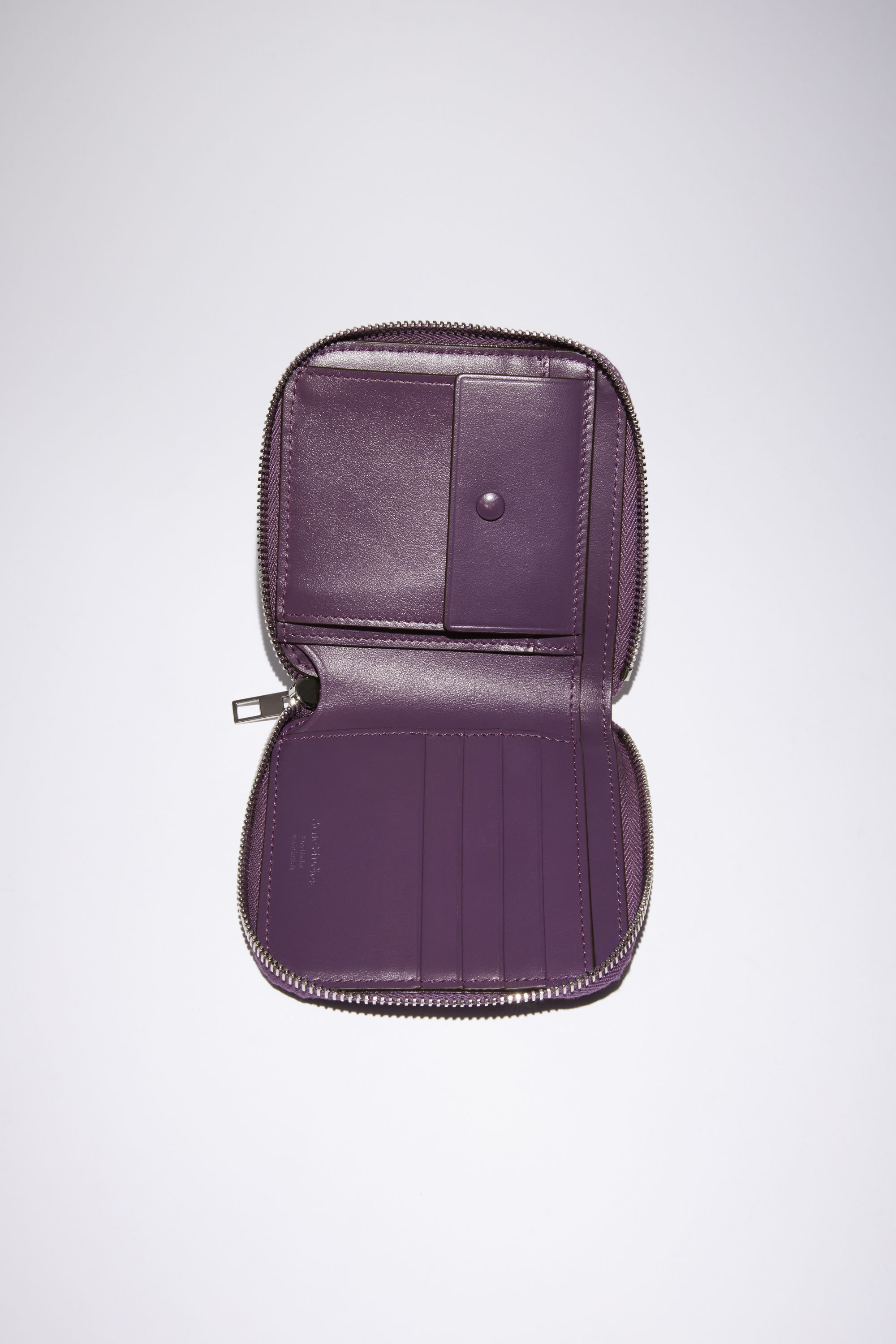 Zippered wallet - Violet purple - 4