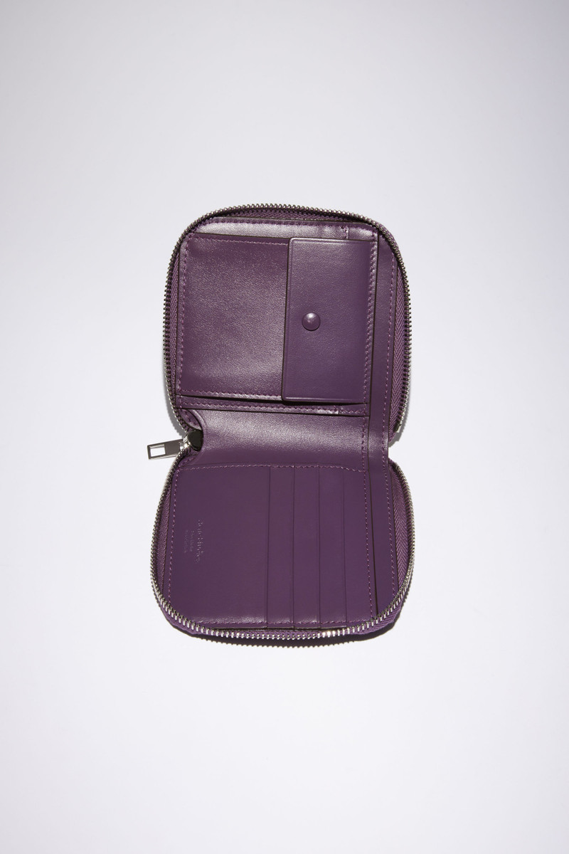 Zippered wallet - Violet purple 4