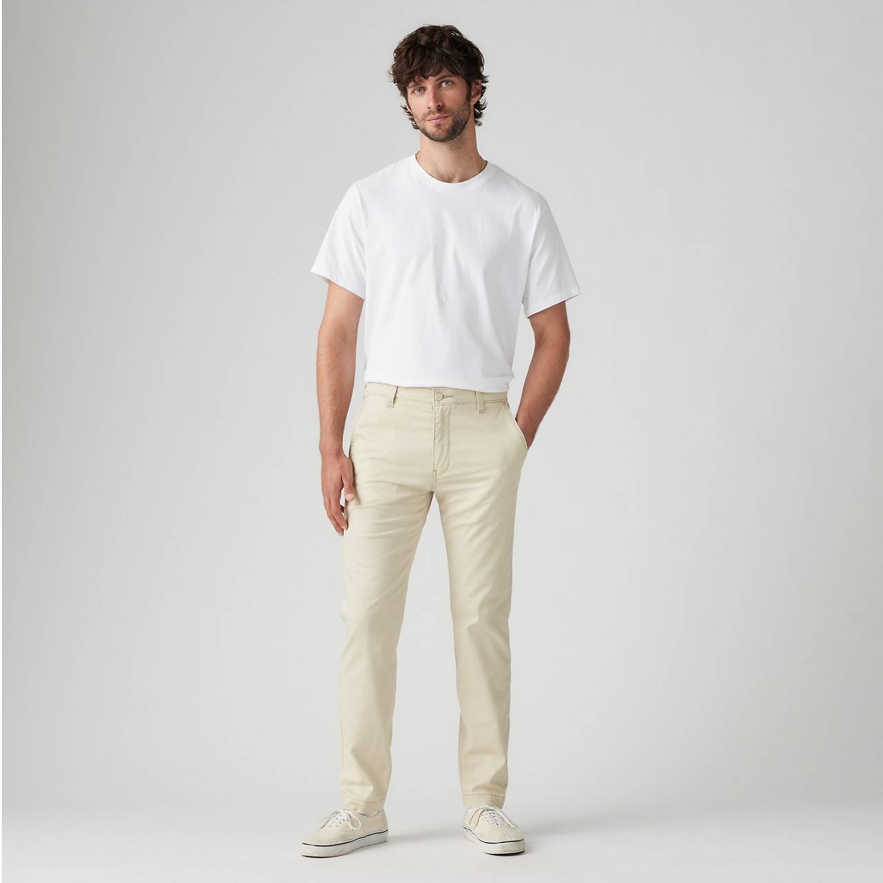 LEVI’S® XX CHINO STANDARD TAPER FIT COTTON LINEN MEN'S PANTS - 2