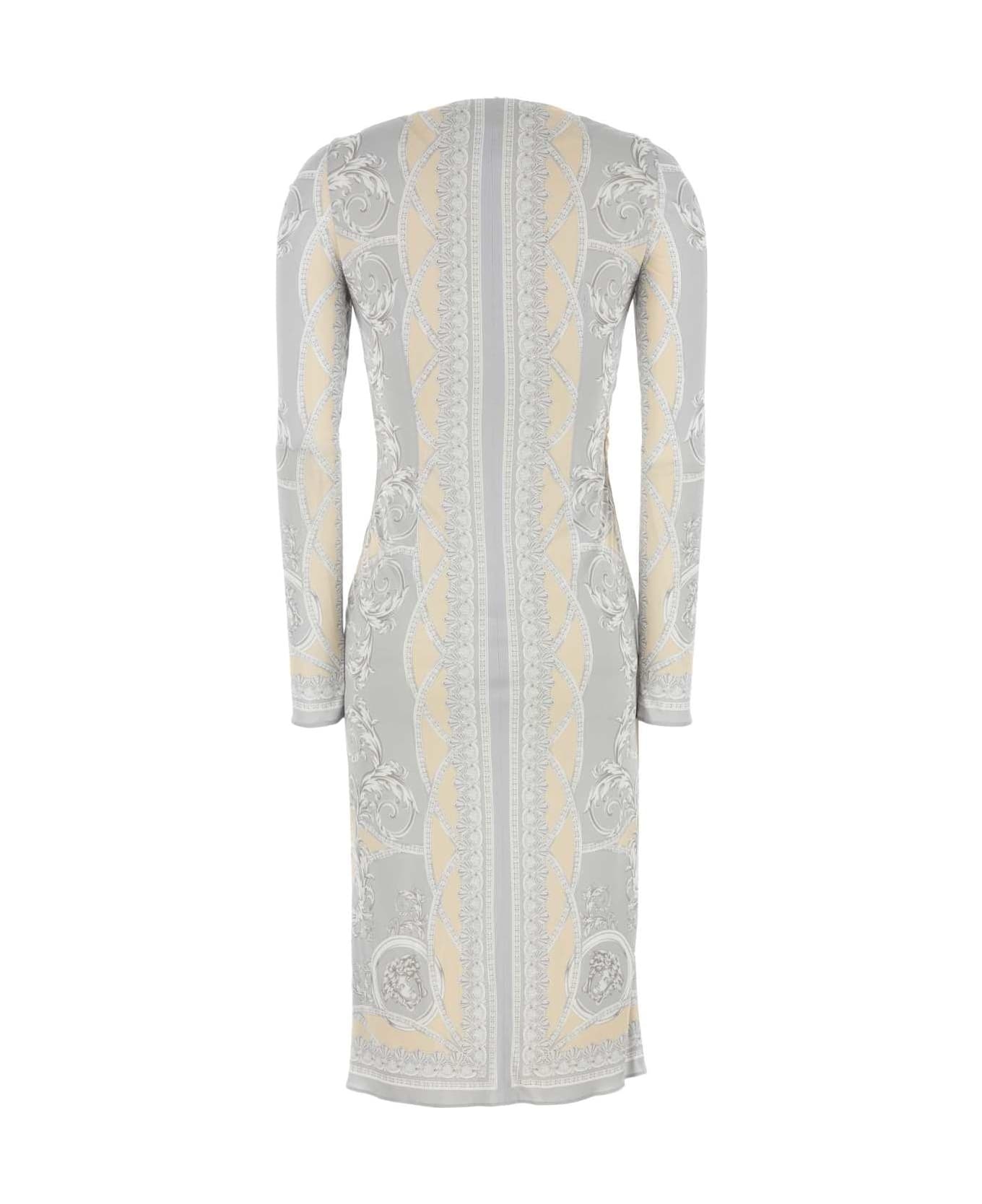 Printed Viscose Dress - 2