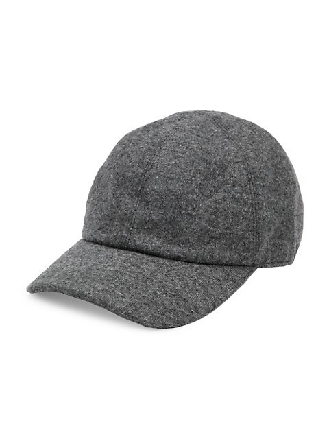 Cashmere & Nylon Baseball Cap - 1