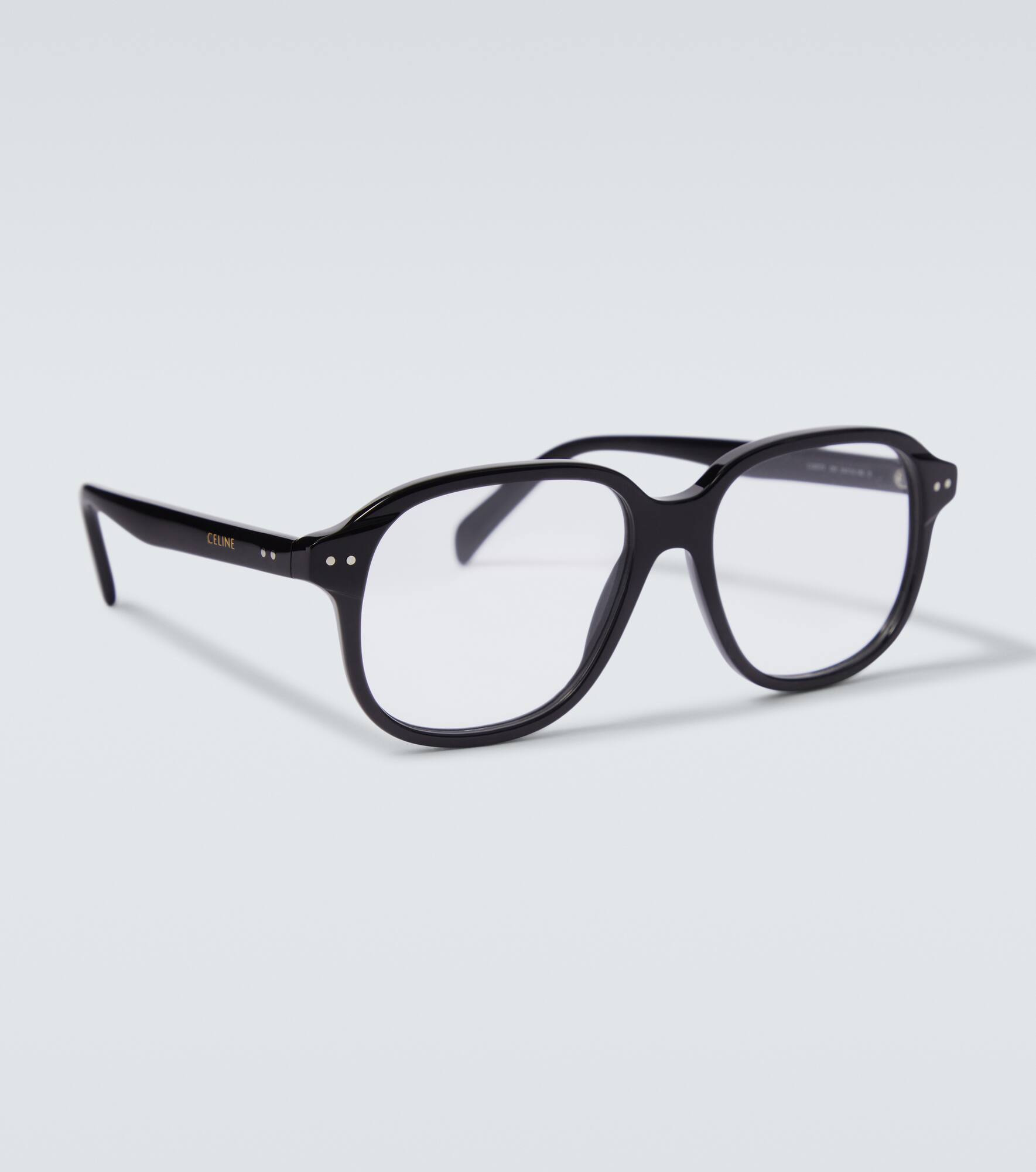 Celine Thin 2 Dots square glasses - 4
