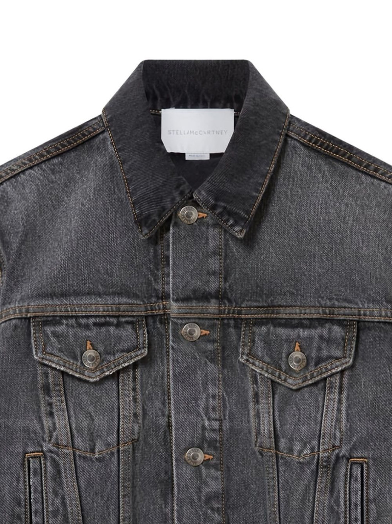 Stella McCartney double-layered denim jacket outlook