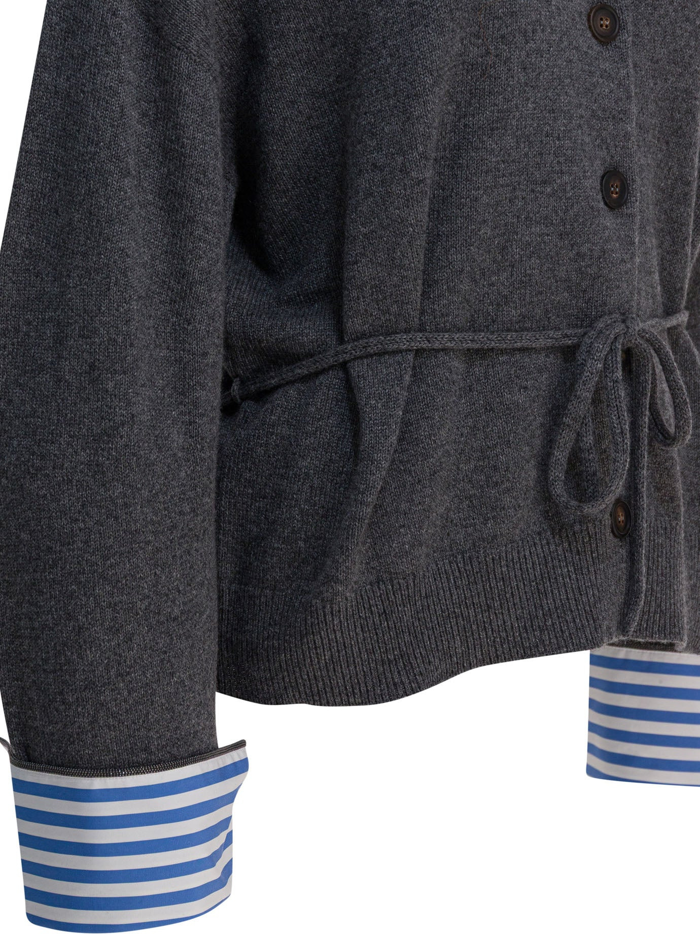 Brunello Cucinelli Cardigan With Belt - 4