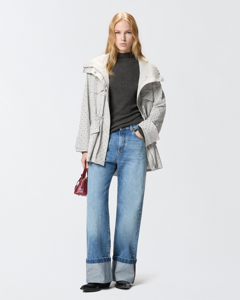 PARKA WITH RHINESTONES AND STUDS 4