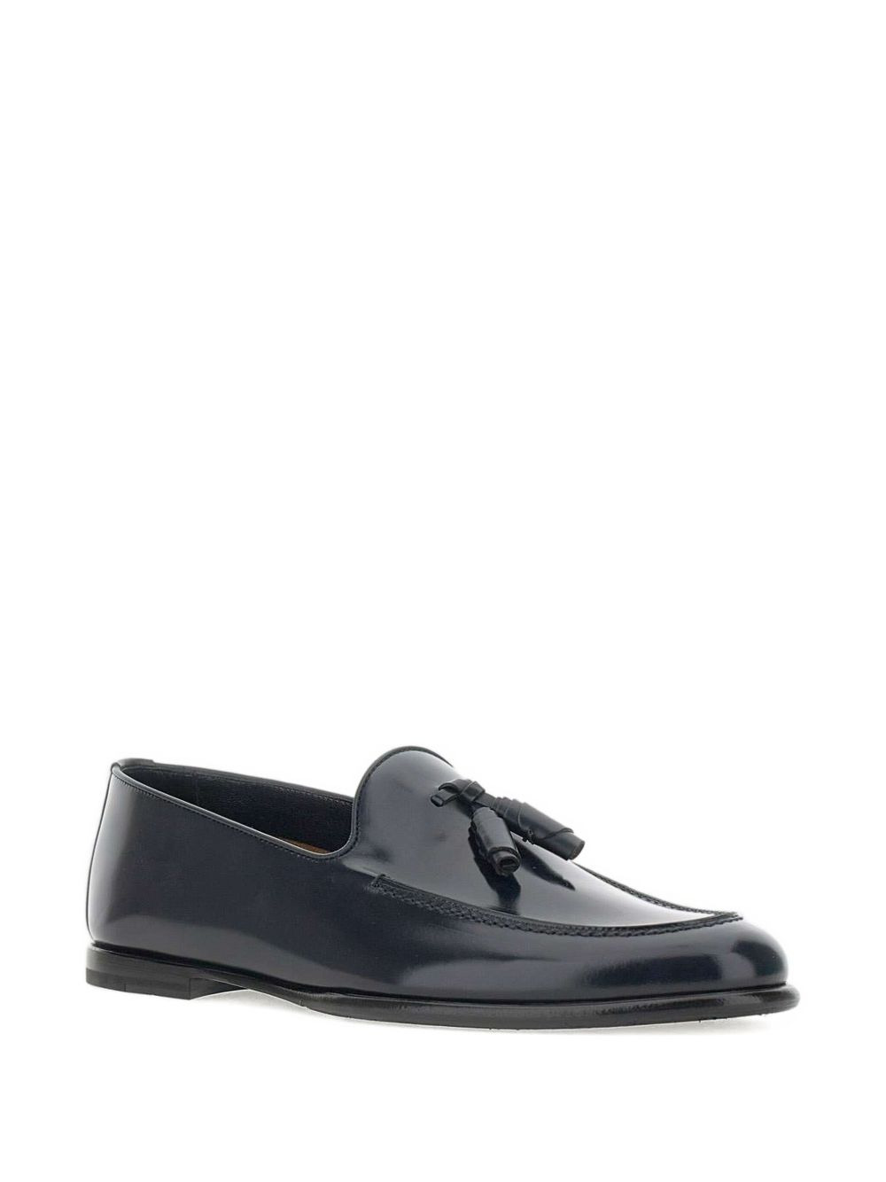 tassel leather loafers - 2