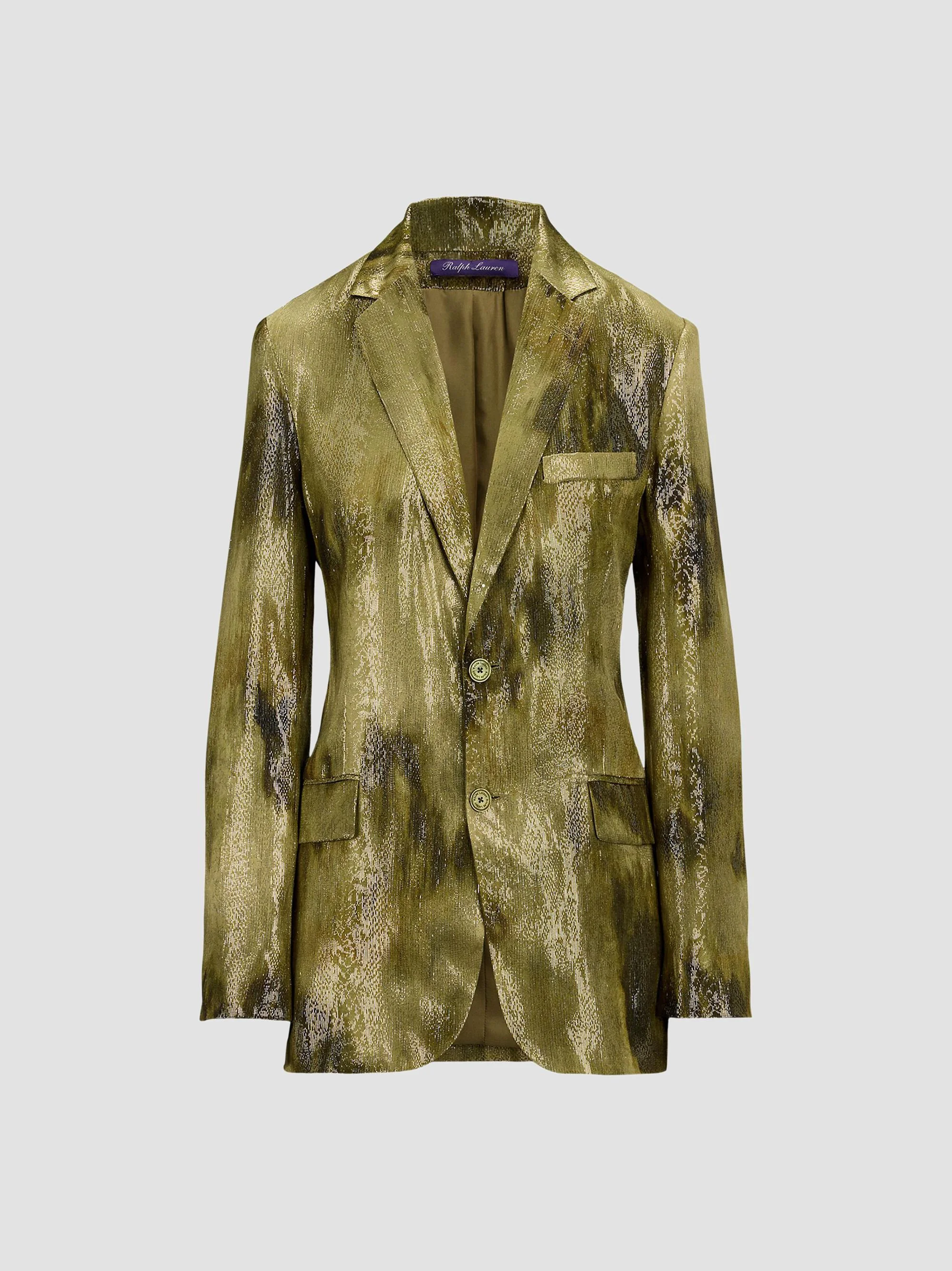 Women's Marcy Metallic Jacquard Blazer - Cypress Multi - 1