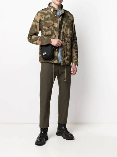 NEIGHBORHOOD Jaqueta M-65 com estampa camuflada outlook