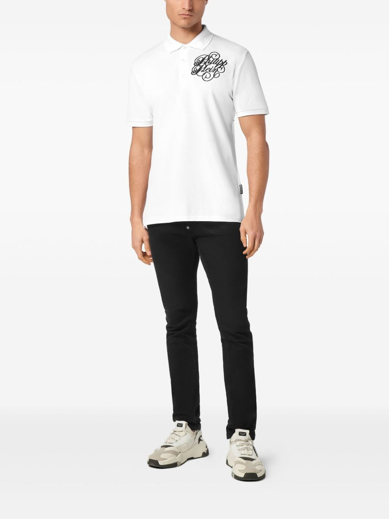 PHILIPP PLEIN Coursive polo shirt outlook