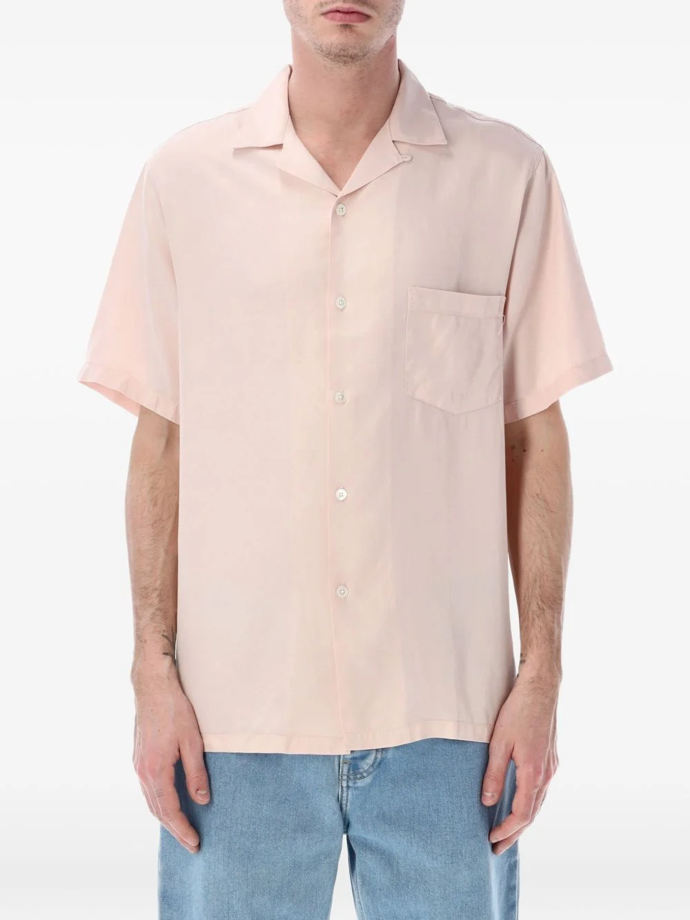 Dogtown pocket-detail button-up shirt - 1