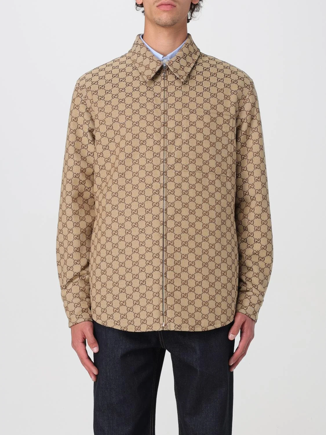 Gucci Jacket Men Beige - 1