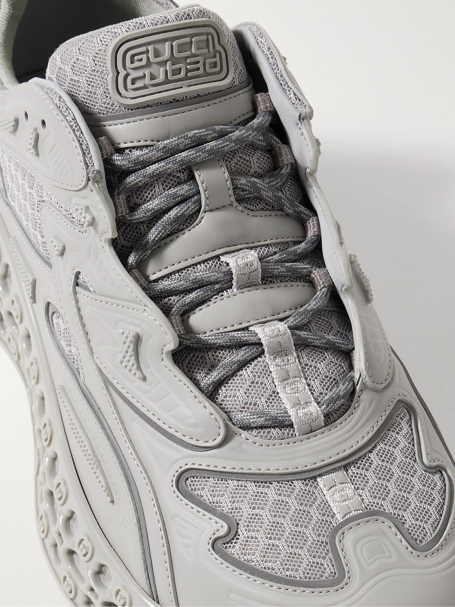 cub3d Demetra and Mesh Sneakers Gray - 5