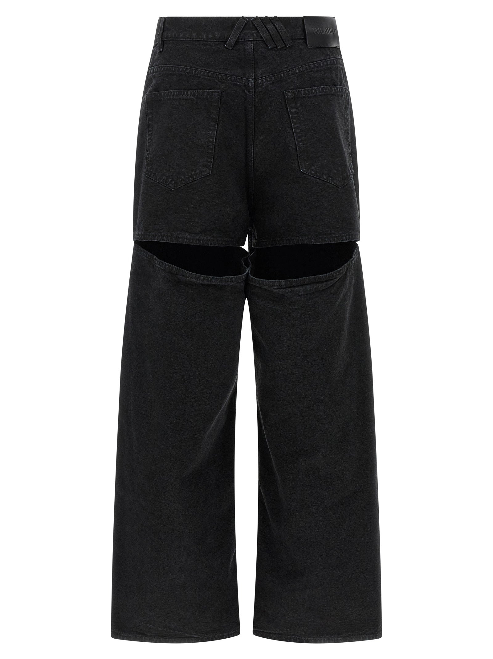 Cut-Out Jeans Black - 2