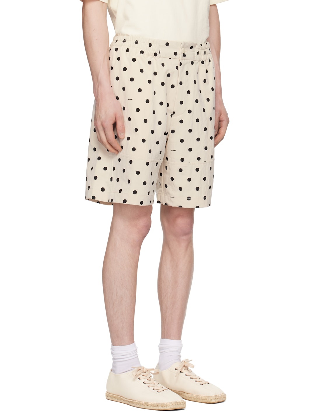 Beige 'The Aloe' Shorts - 2