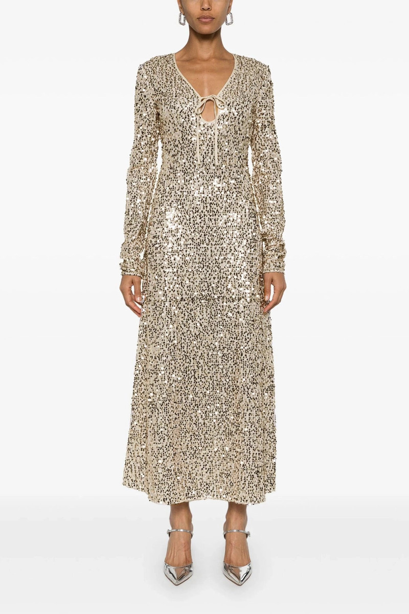 ROTATE 'Net Sequins Midi' dress outlook