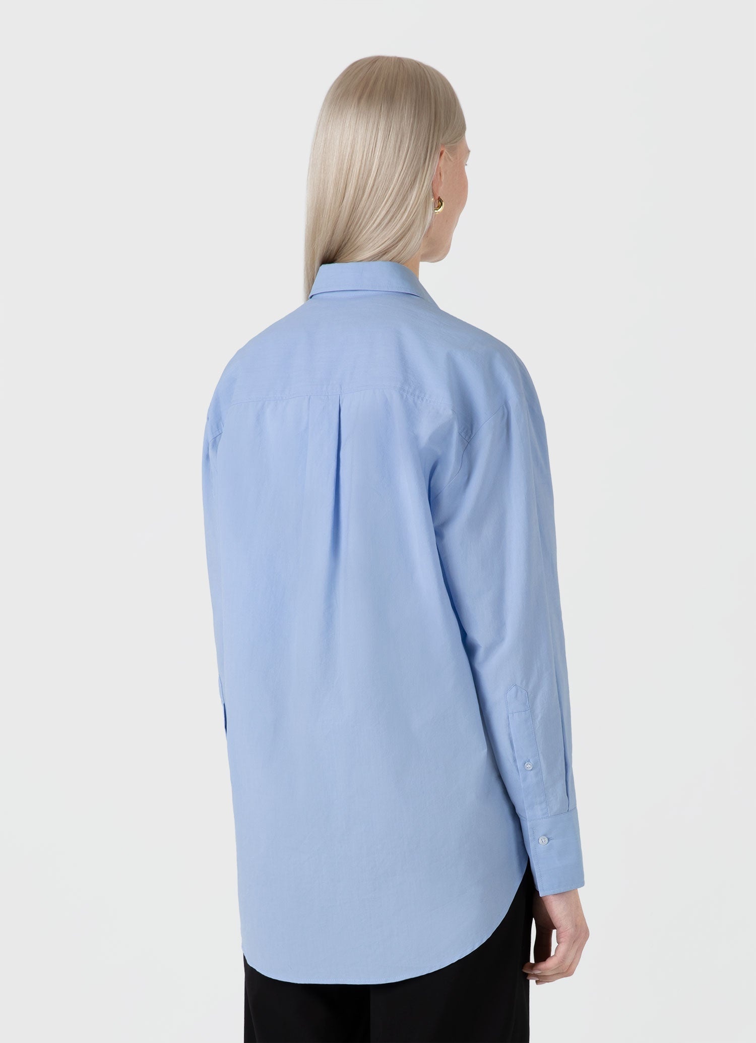 Oversized Cotton Poplin Shirt - 3