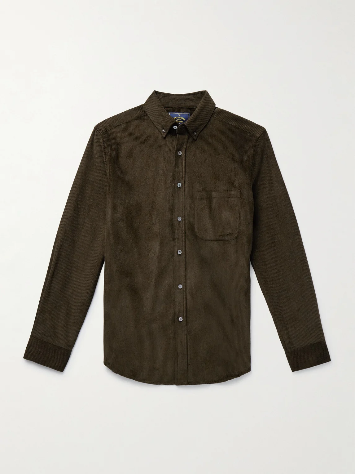 Lobo 2.0 Button-Down Collar Cotton-Corduroy Shirt - 1