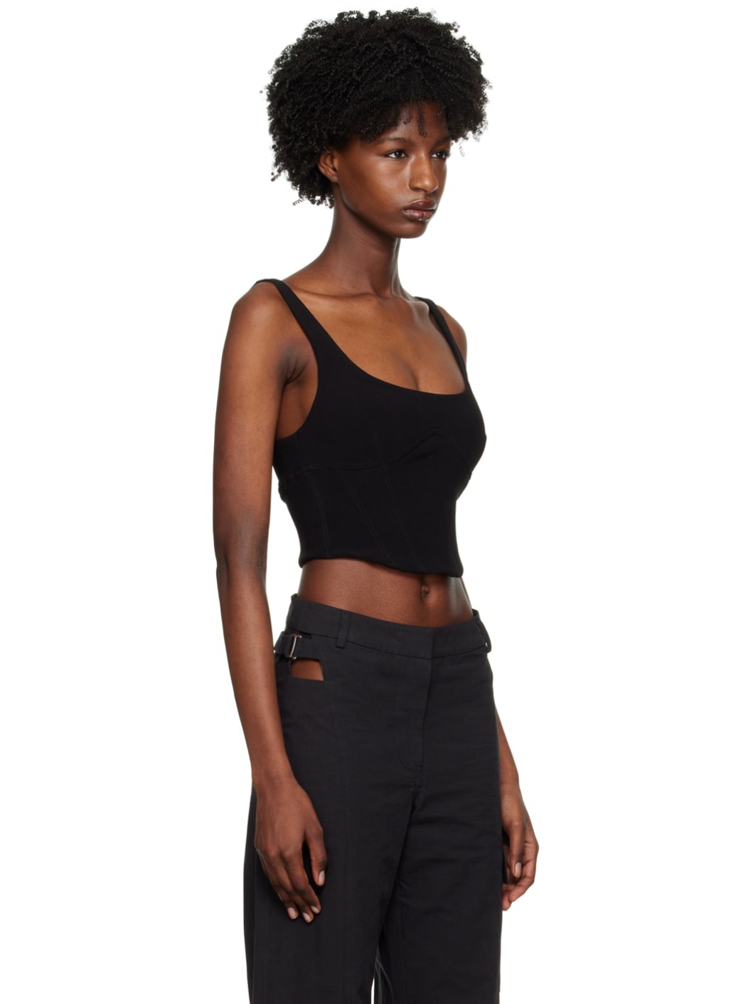 Black Marisol Tank Top - 2