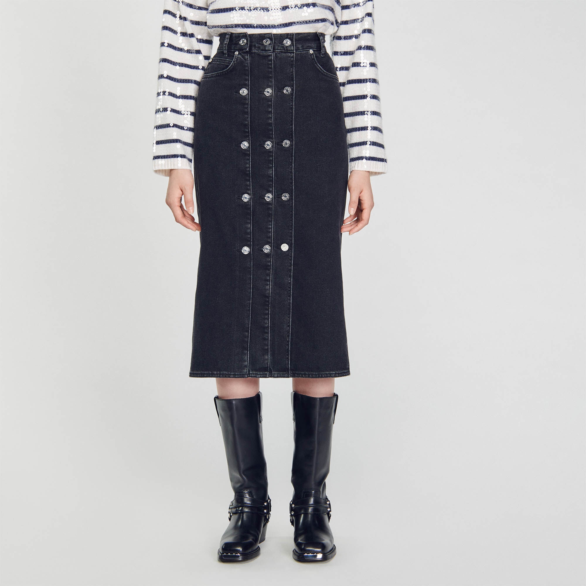 DENIM SKIRT - 5