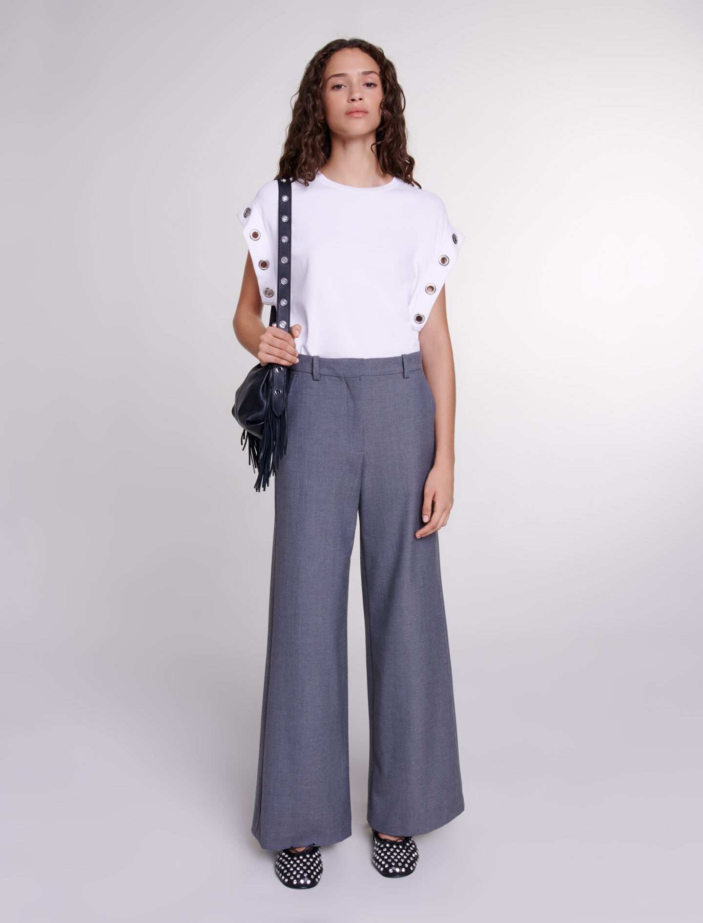 Wide-leg trousers - 2