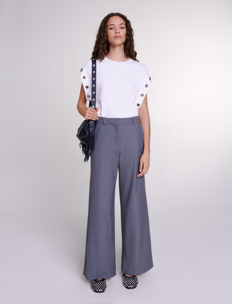 maje Wide-leg trousers outlook