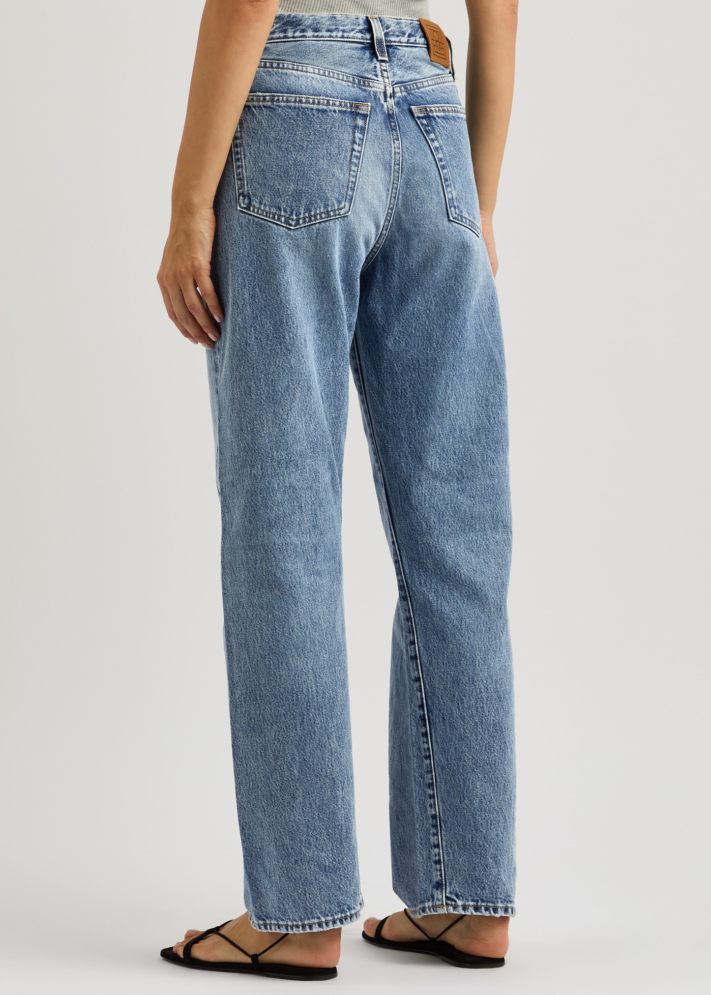 Twisted Seam straight-leg jeans - 3