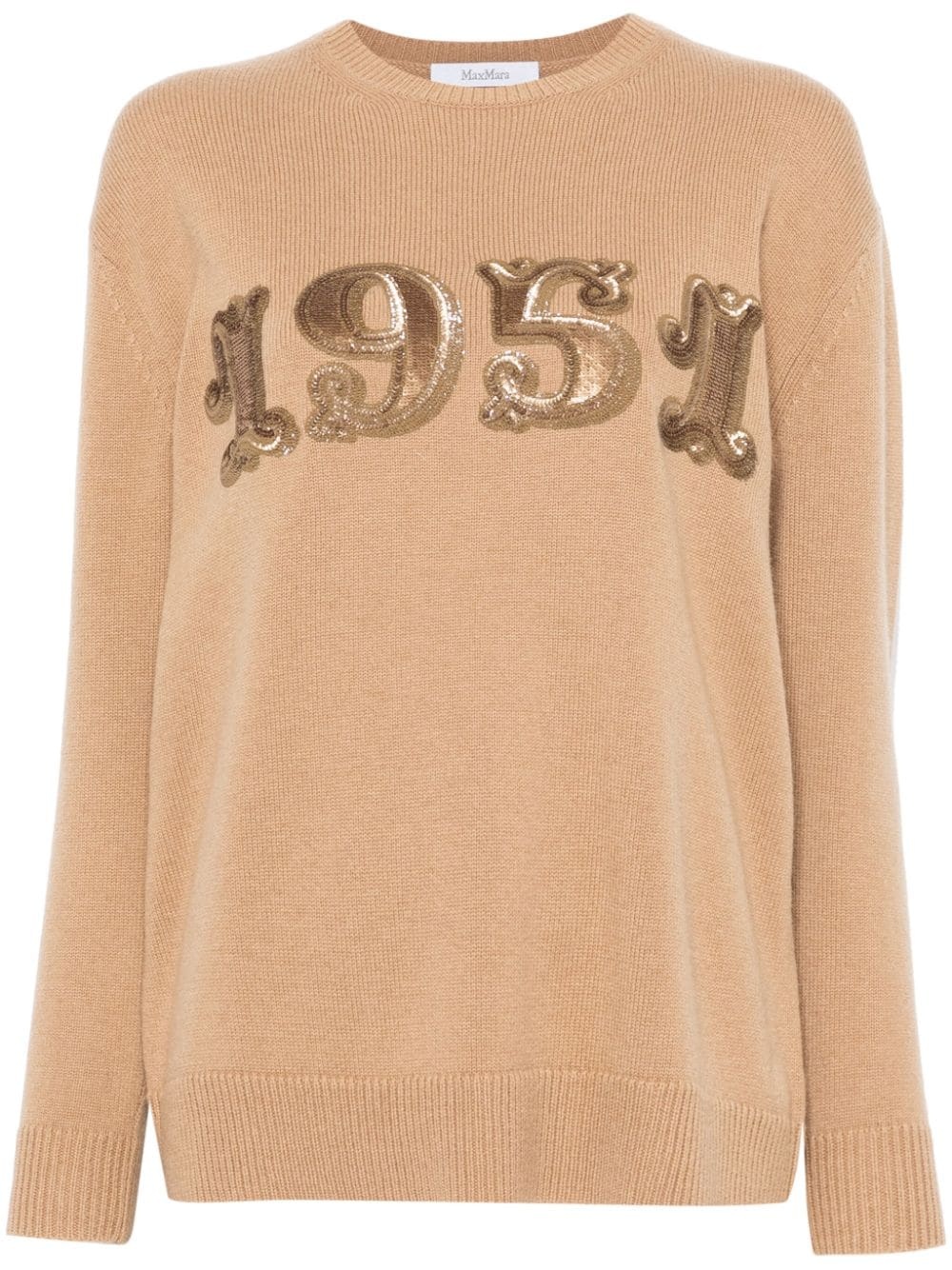 Wool and cashmere blend sweater - 1