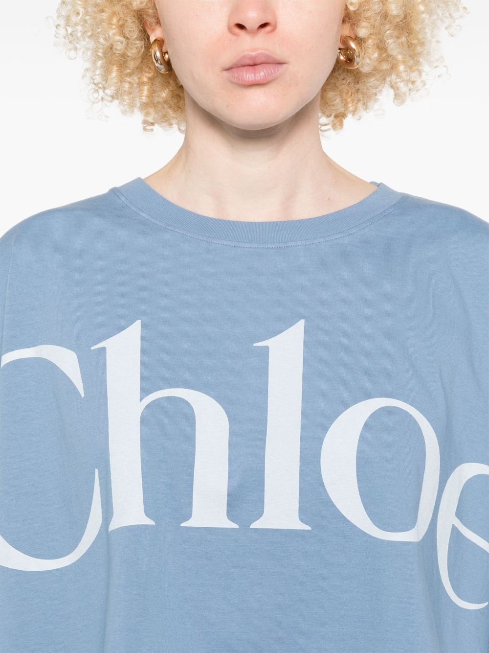 logo-print T-shirt - 5