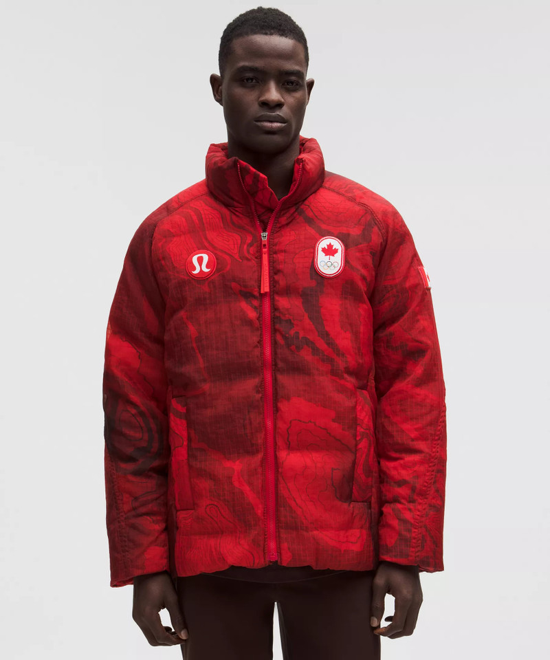 Team Canada Men's Wunder Puff Translucent 600-Down-Fill Jacket *COC Logo 1