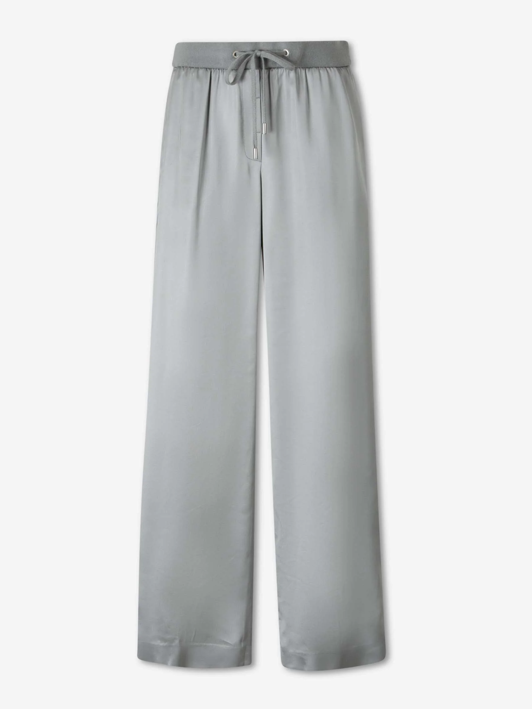 SATIN CASUAL TROUSERS - 1