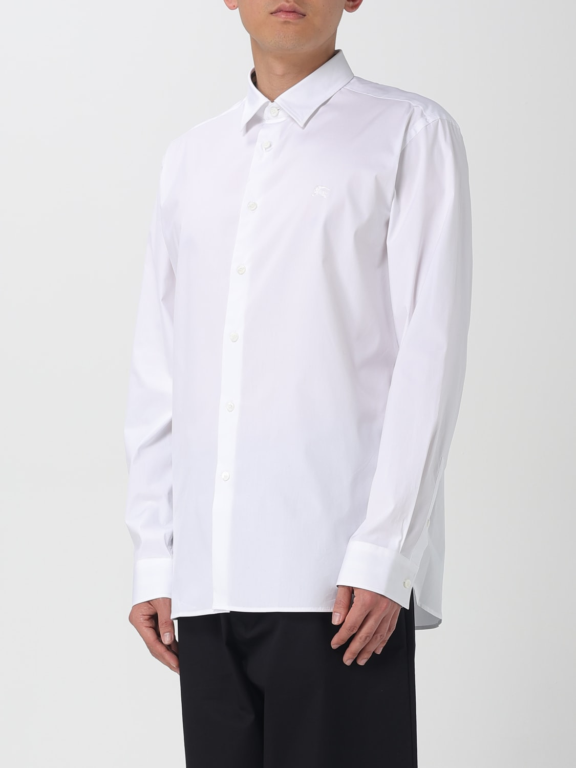 Burberry shirt in stretch cotton poplin - 3