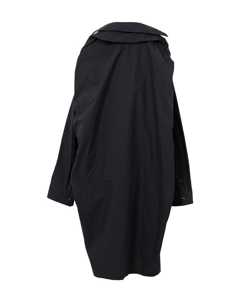 Sleeve Layered Check Shirt Dress 20