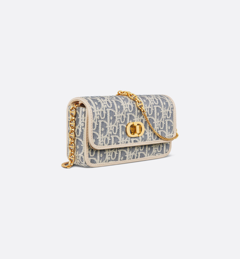 Dior Small Miss Caro Pouch with Chain outlook