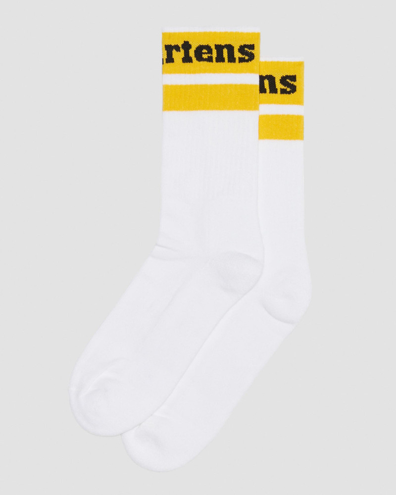 Athletic Logo Organic Cotton Blend Socks 1