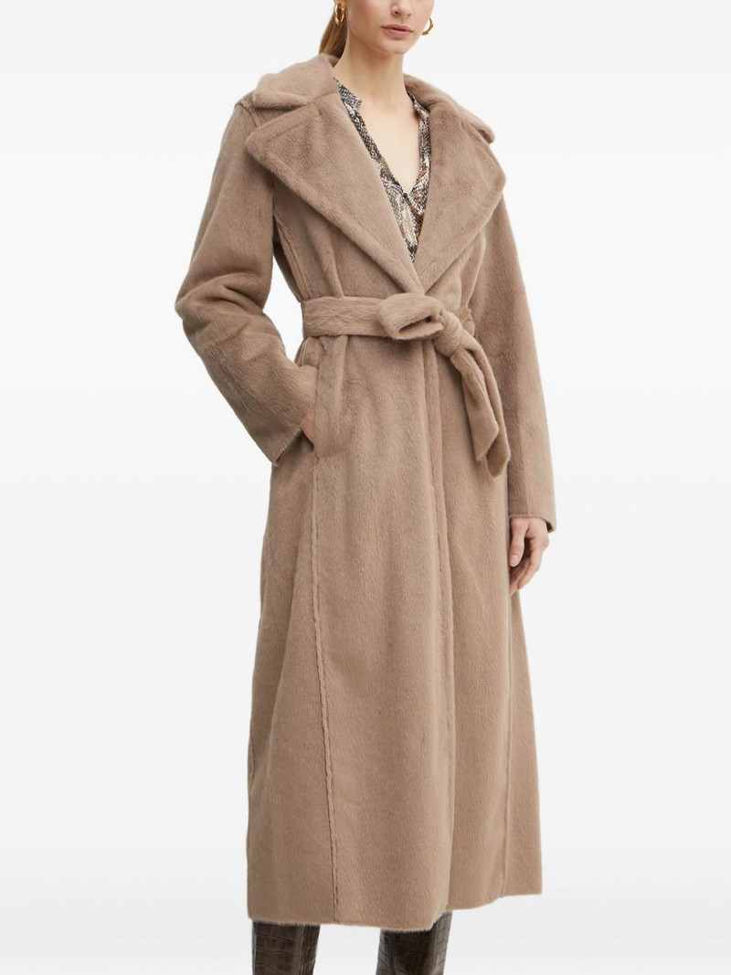 belted wide-lapels coat 1