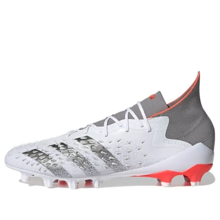 adidas Predator Freak.1 AG 'Demonskin - White Silver Solar Red' FY6254 - 1
