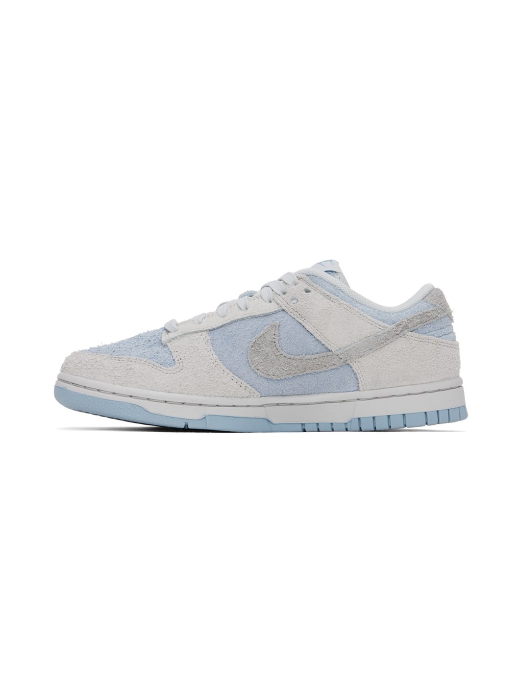 Blue & Gray Dunk Low Sneakers - 3