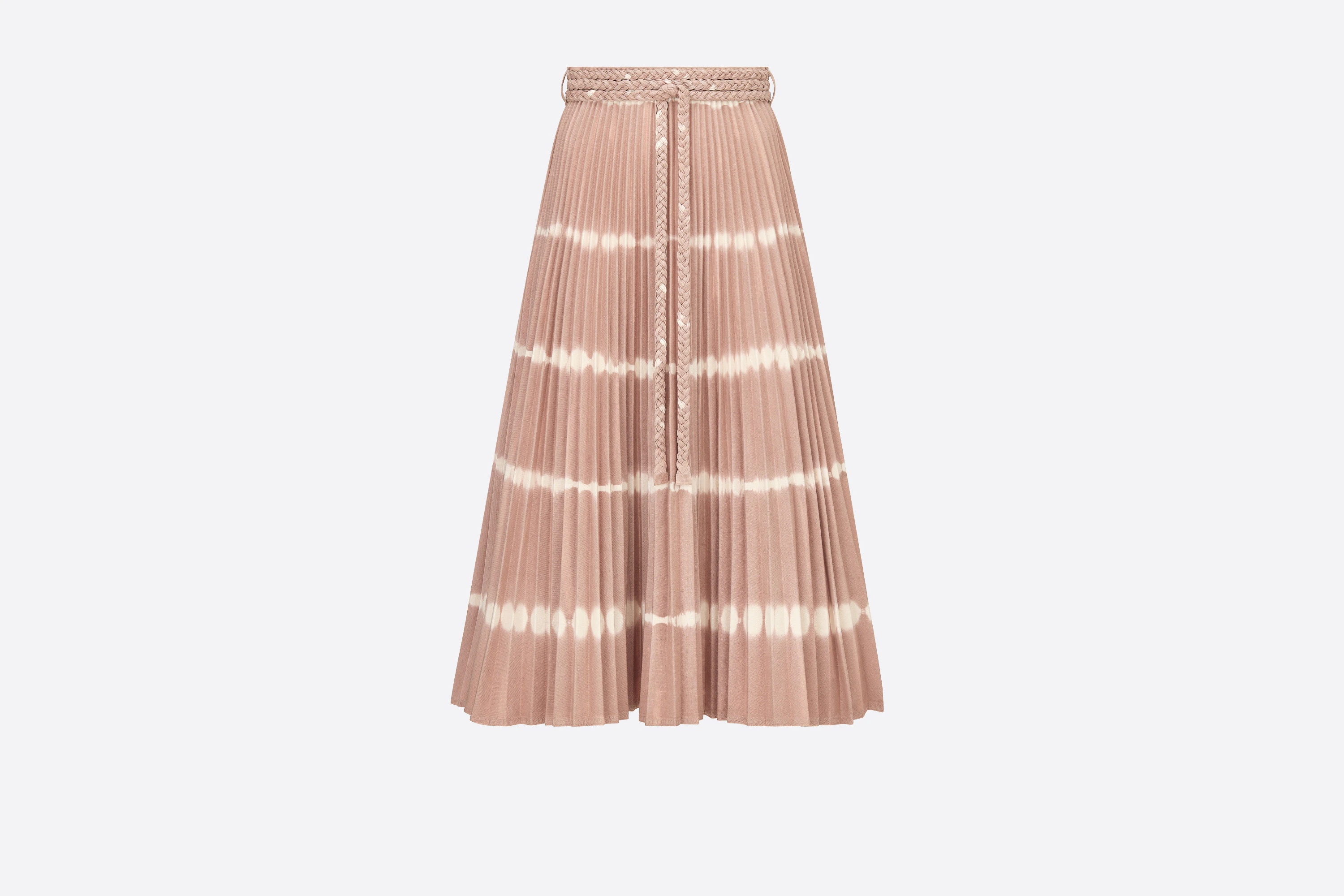 Mid-Length Pleated Skirt - 1