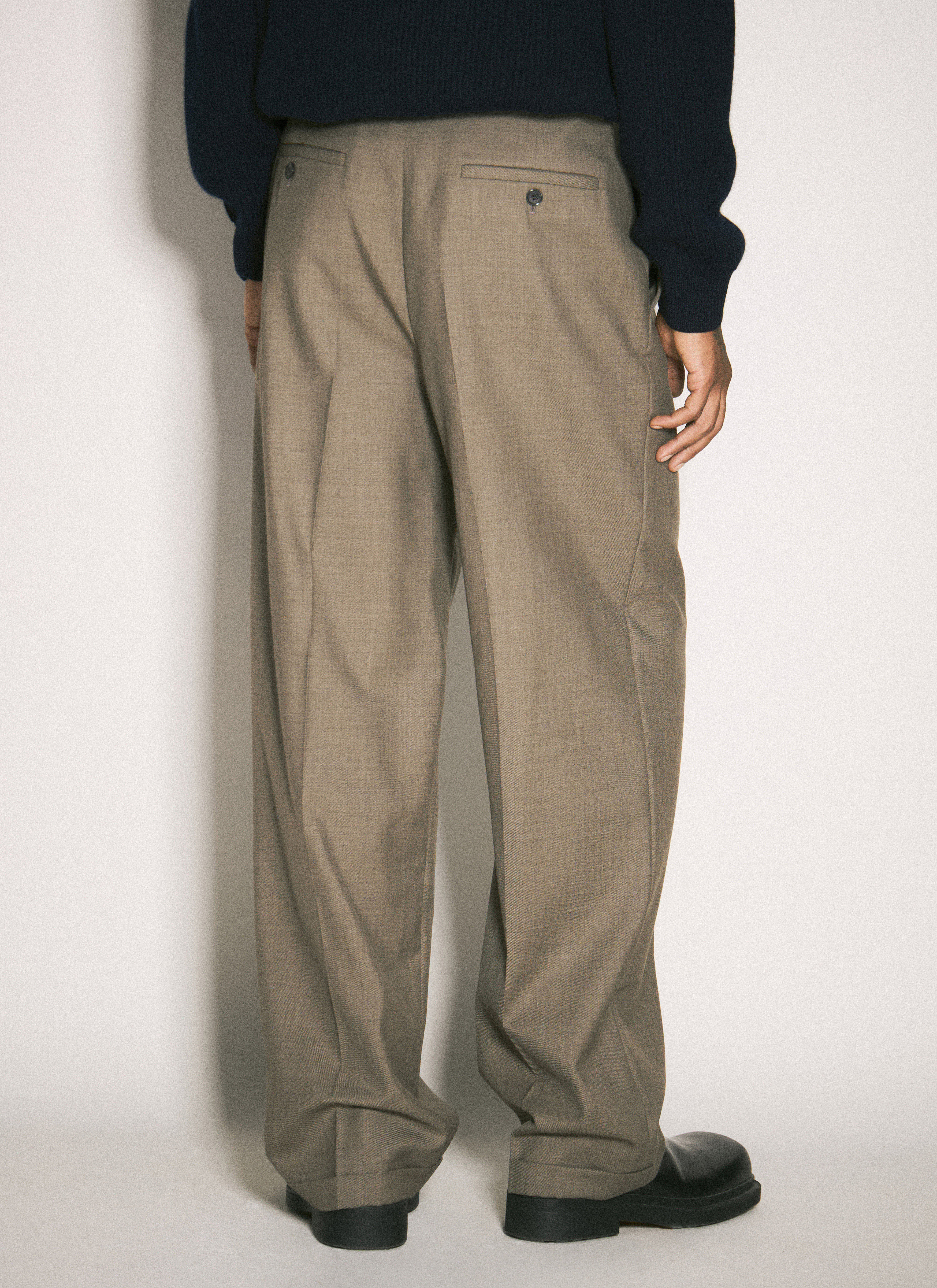 Wool Tailored Pants - 2