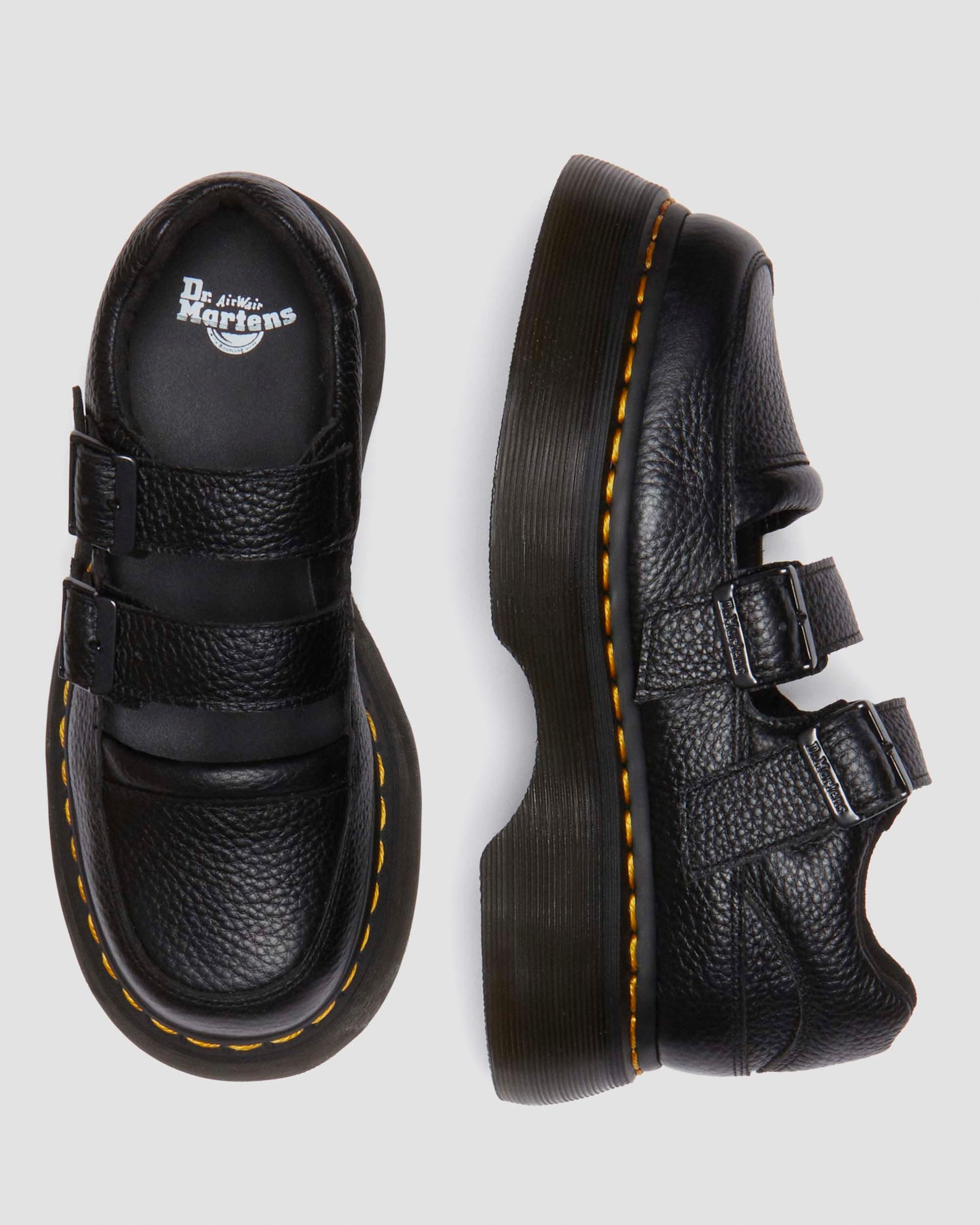 Buzz Milled Napa Leather Mary Jane Shoes - 10